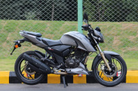 Grey TVS Apache RTR 200 4V