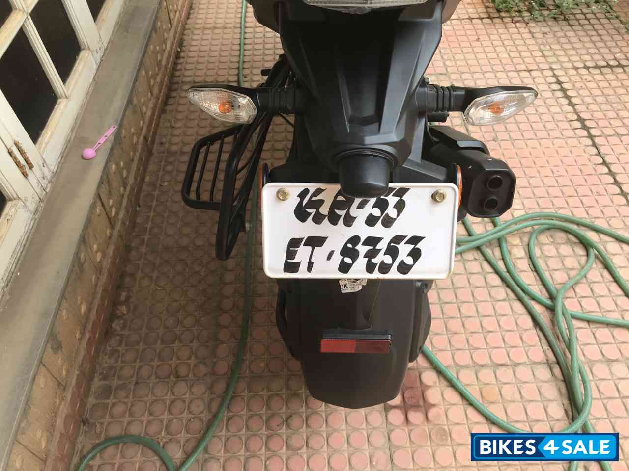 Grey TVS Apache RTR 200 4V