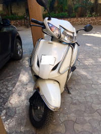 White Honda Activa