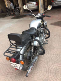 Silver Royal Enfield Classic