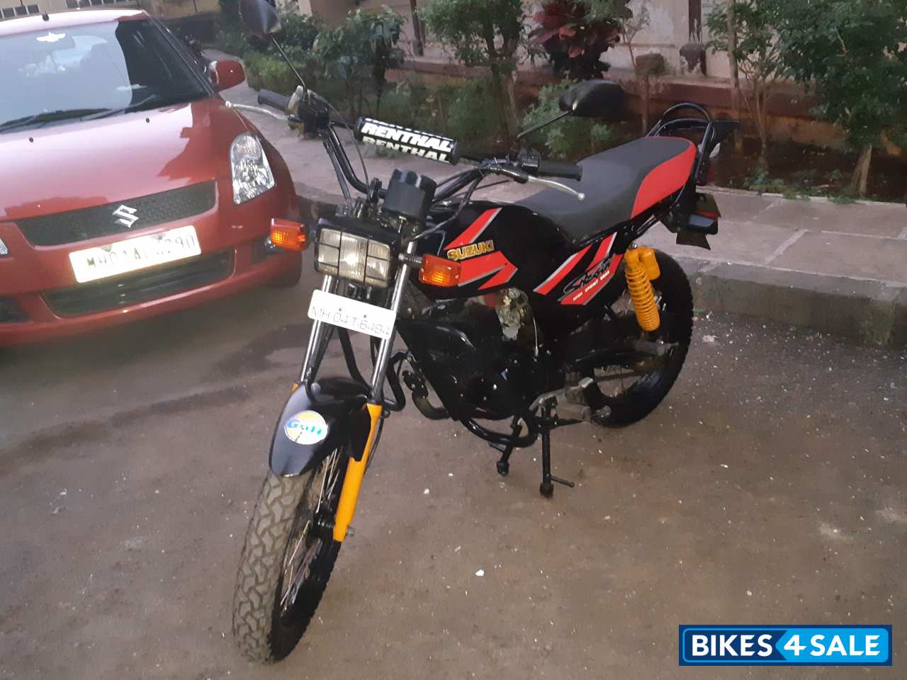 Used 1996 model Suzuki Shogun for sale in Mumbai. ID 202669. Black