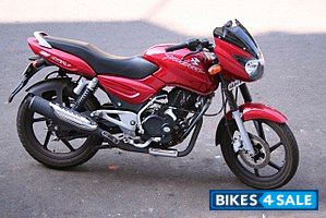 Red Bajaj Pulsar 150 DTSi