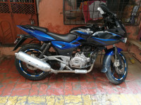 Blue Black Bajaj Pulsar 220F