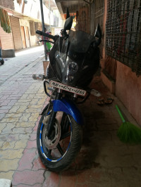 Blue Black Bajaj Pulsar 220F