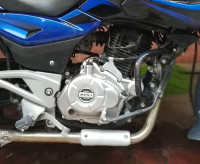 Blue Black Bajaj Pulsar 220F