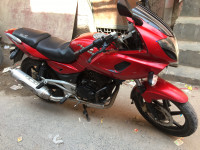 Red Bajaj Pulsar 220F