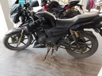 Black TVS Apache RTR 180