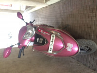 Pink TVS Scooty Zest