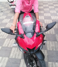 Grey Red Yamaha YZF R15 V3