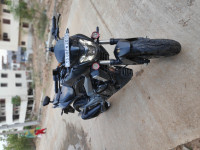 Matte Black Bajaj Dominar 400 Disc