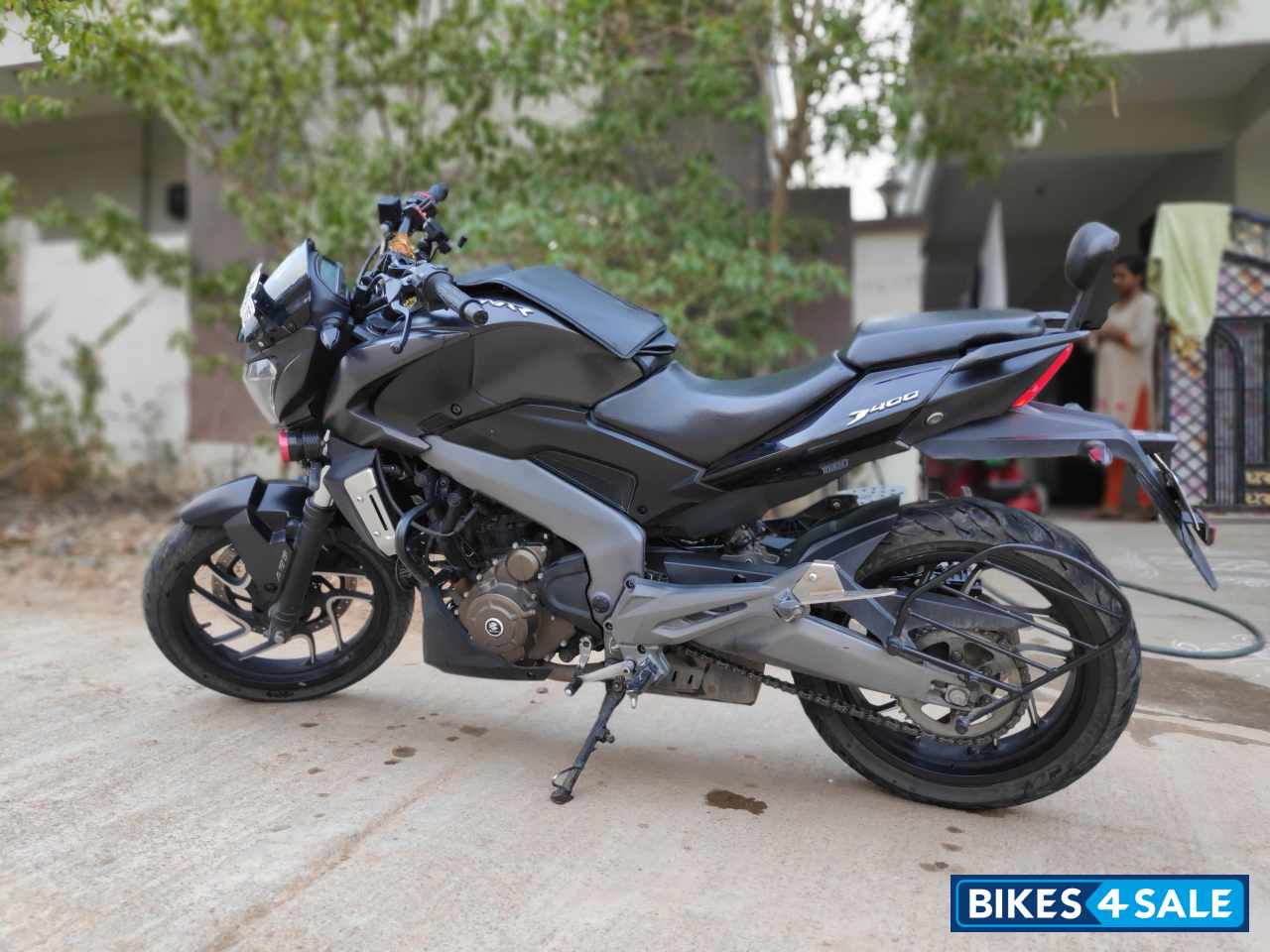 Used 17 Model Bajaj Dominar 400 Disc For Sale In Hyderabad Id Matte Black Colour Bikes4sale