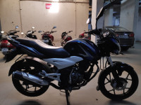 Black Bajaj Discover 125 ST
