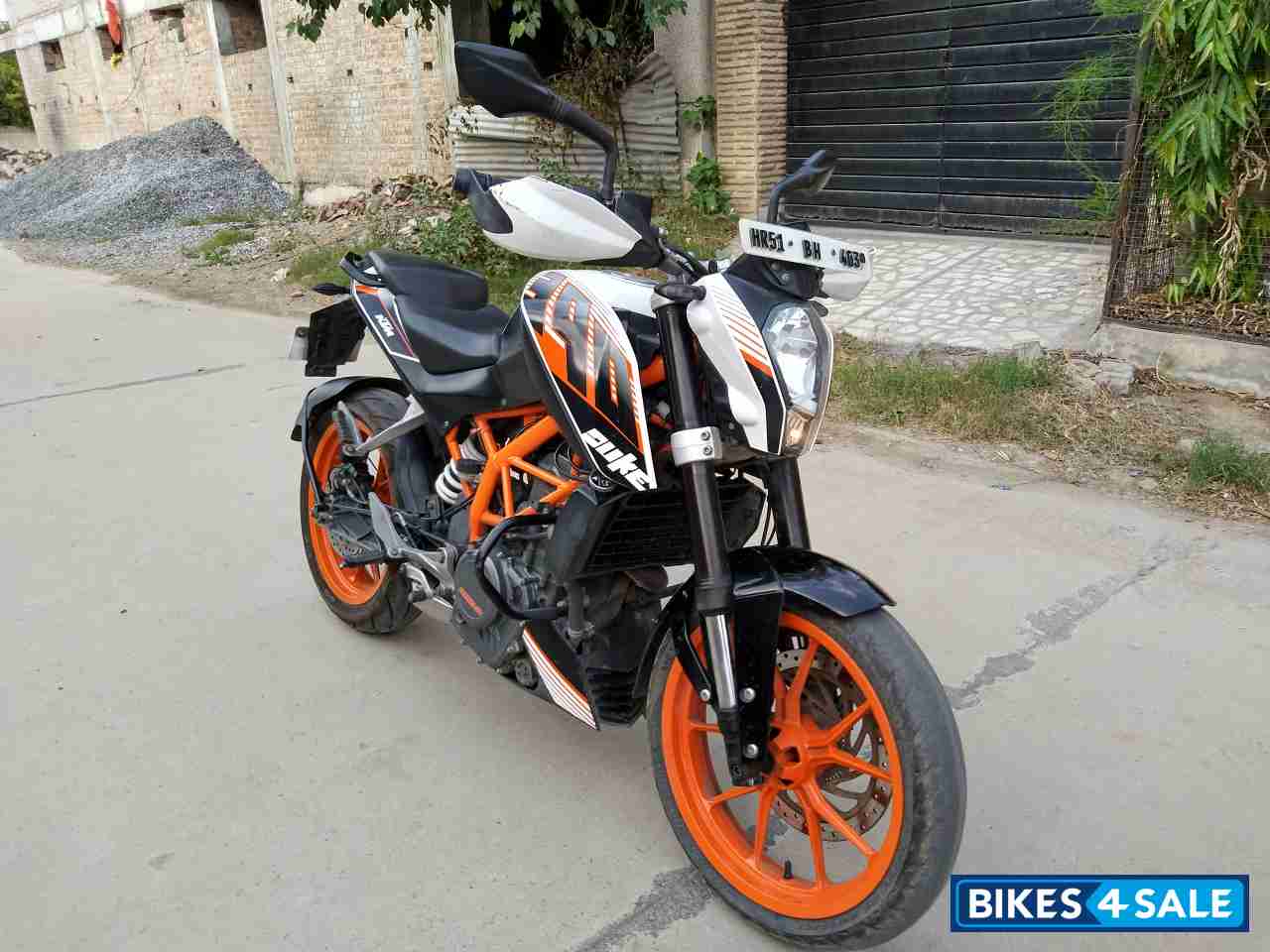 Used 2016 model KTM Duke 390 for sale in Haryana. ID 217149 - Bikes4Sale