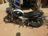 Black TVS Apache RTR 160 4V