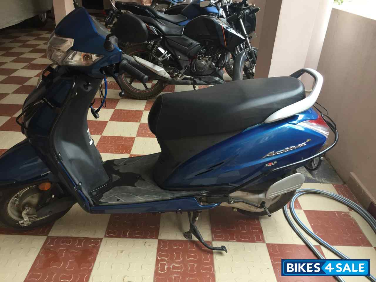 Blue Honda Activa 5G Blue Honda Activa 5G