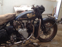 Vintage Bike  Velocette mac 350