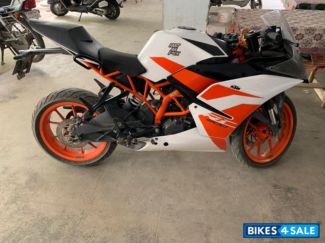 KTM RC 200 Picture 2. Bike ID 226009. Bike located in Hyderabad ...