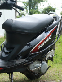 Black And Red TVS Scooty Streak