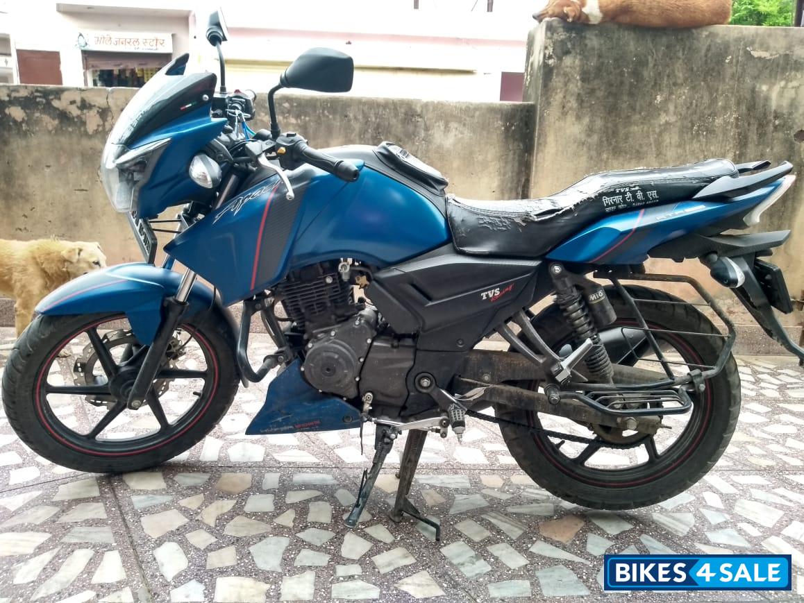 Used 2017 model TVS Apache RTR 160 for sale in Ajmer. ID 230396. Blue ...