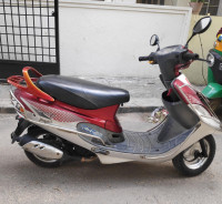 Red TVS Scooty Pep Plus