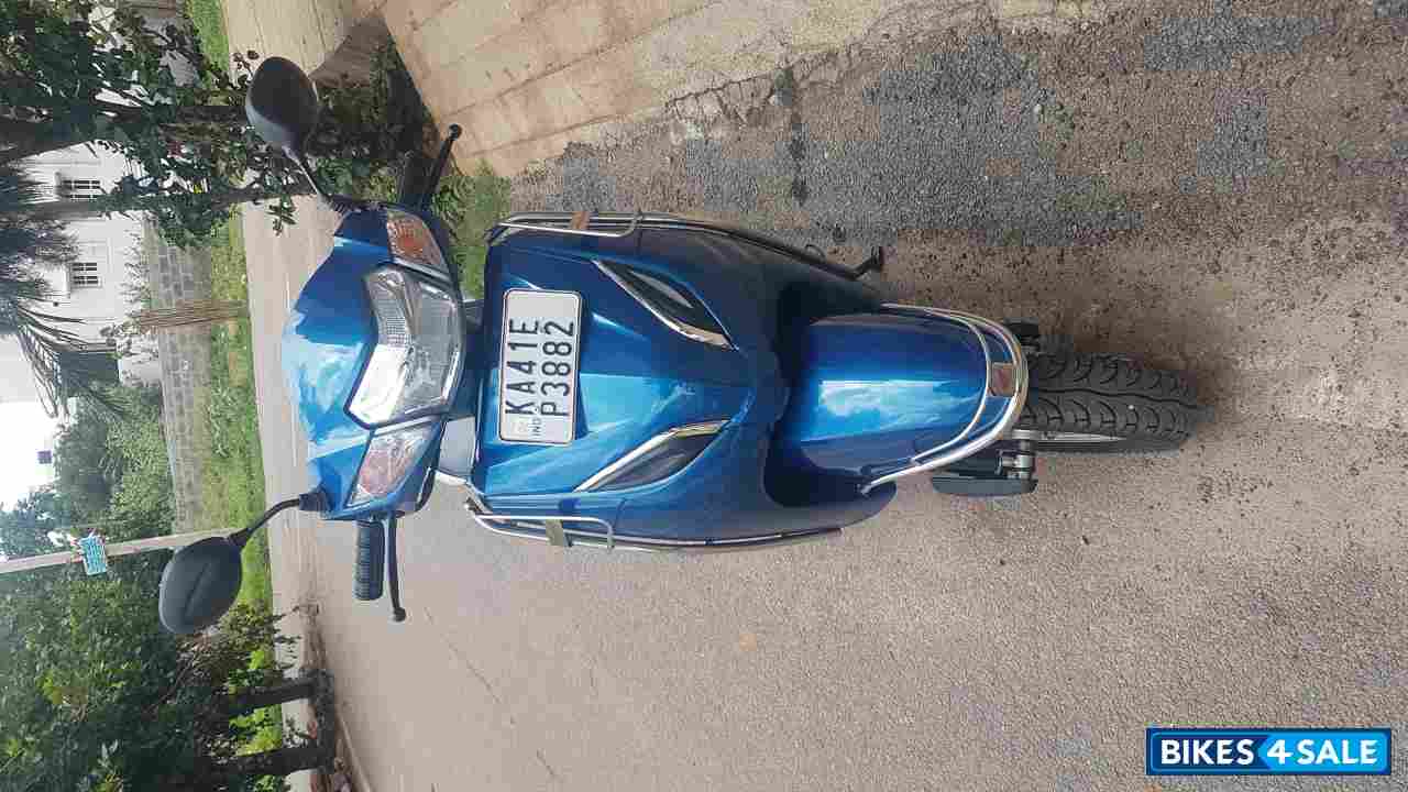 Blue Matt Honda Activa 5G