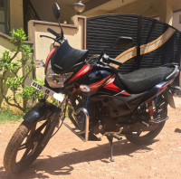 Black And Red Honda CB Shine SP