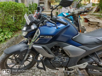 Dark Matte Blue Yamaha FZ-S FI V3