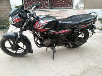 Black Red Bajaj Discover 100 DTS-Si