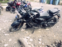 Matte Black TVS Apache RTR 200 4V