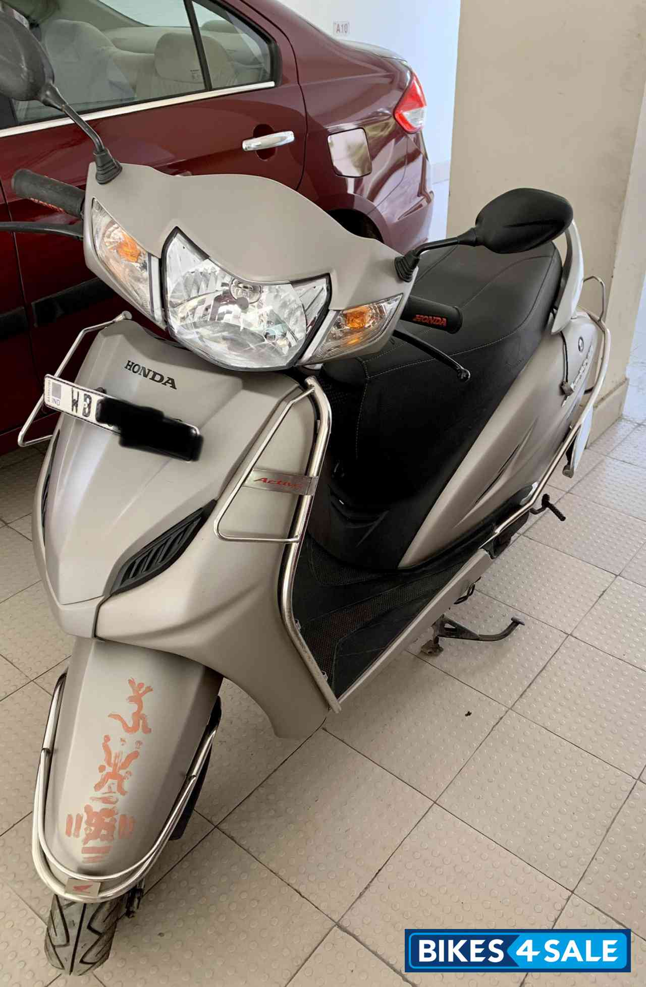 Matte Silver Metalic Honda Activa 4G