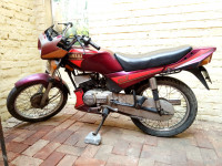 Red Yamaha RXZ