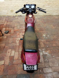 Red Yamaha RXZ