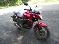 Red And Grey Suzuki Gixxer 150