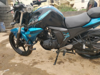 Blue And Black Yamaha FZ-S FI V2