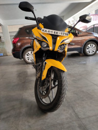 Black And Yellow Bajaj Pulsar RS 200 ABS