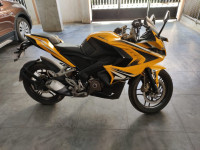 Black And Yellow Bajaj Pulsar RS 200 ABS