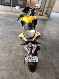 Black And Yellow Bajaj Pulsar RS 200 ABS