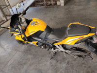 Black And Yellow Bajaj Pulsar RS 200 ABS