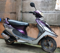 Purple Violet TVS Scooty Pep Plus