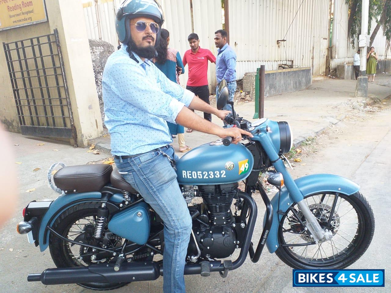 Bullet 350 deals airborne blue price