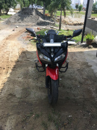 Black And Red Yamaha Fazer FI V2