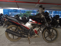 Black With Red Yamaha SS125