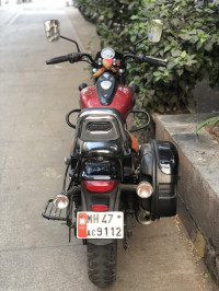 Spicy Red Bajaj Avenger