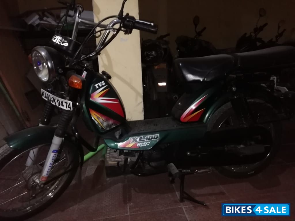 Red,Black TVS XL 100 Heavy Duty Bike at Rs 67000 in Bengaluru