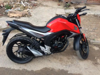 Red Honda CB Hornet 160R