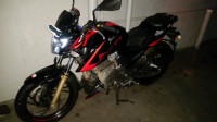 Black With Red TVS Apache RTR 200 4V Race Edition 2.0