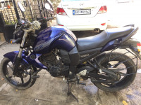 Blue Yamaha FZ16