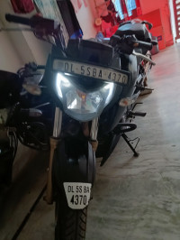 Matte Black TVS Apache RTR 200 4V