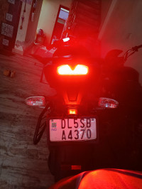 Matte Black TVS Apache RTR 200 4V