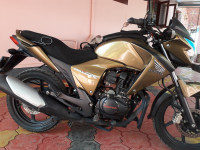 Gold Honda Unicorn Dazzler